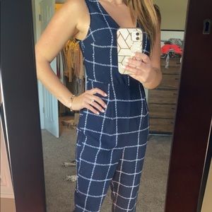 Navy jumpsuit